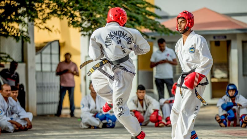 Walka Taekwondo